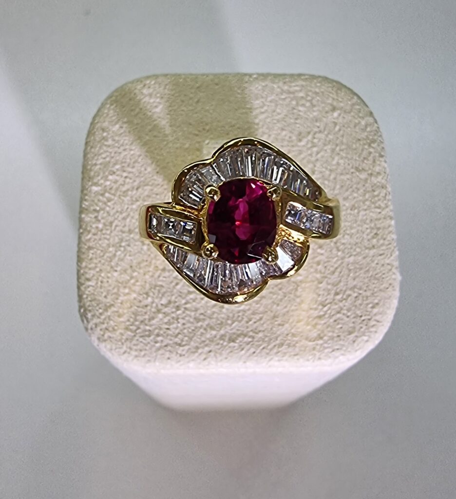 Ruby Diamond Ring